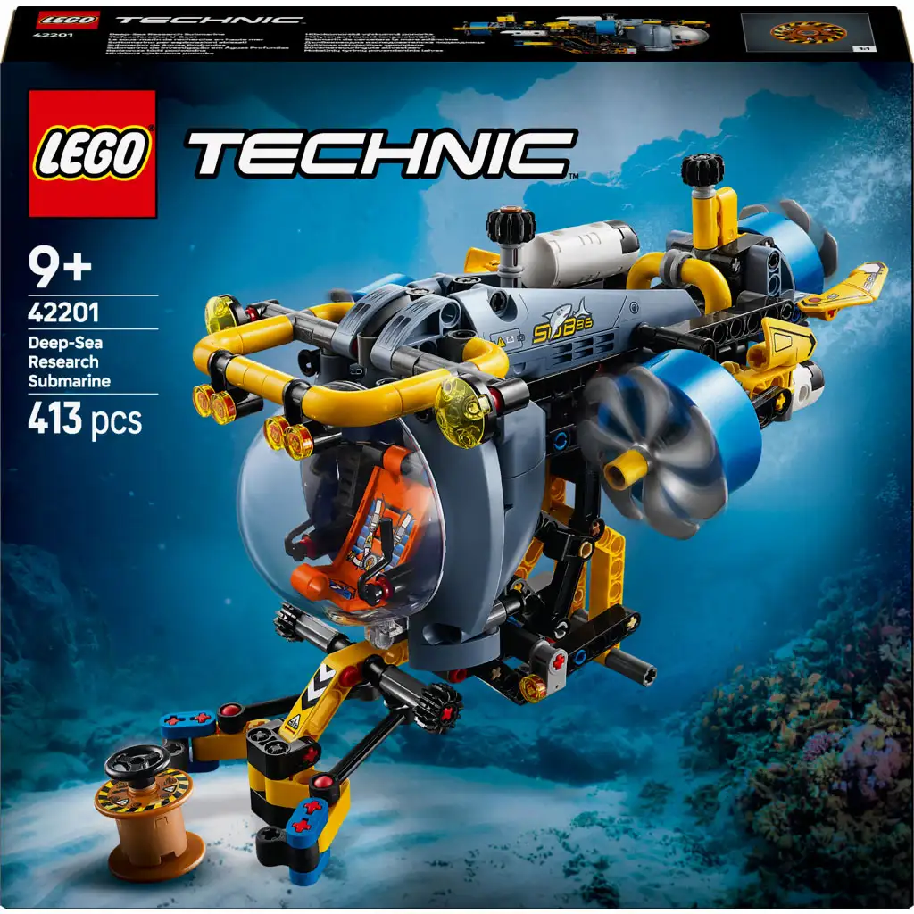 LEGO® Technic: Mélytengeri kutató tengeralattjáró (42201) kép 1