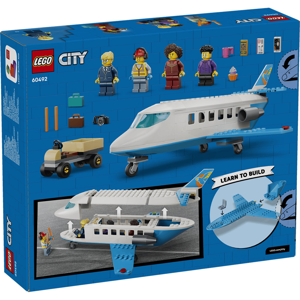 LEGO® City: Utasszállító repülőgép (60492) kép 7
