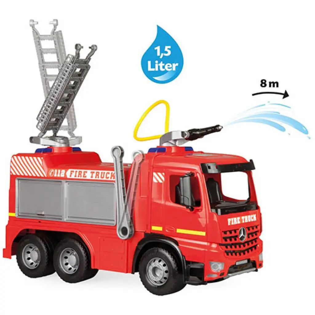 LENA: Mercedes-Bens Arocs óriás tűzoltó 65cm kép 4