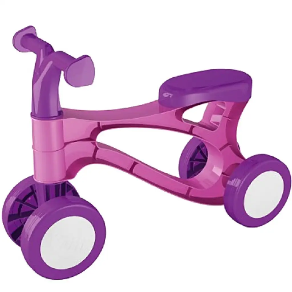 LENA: Lábbal hajtós pink kismotor kép 1