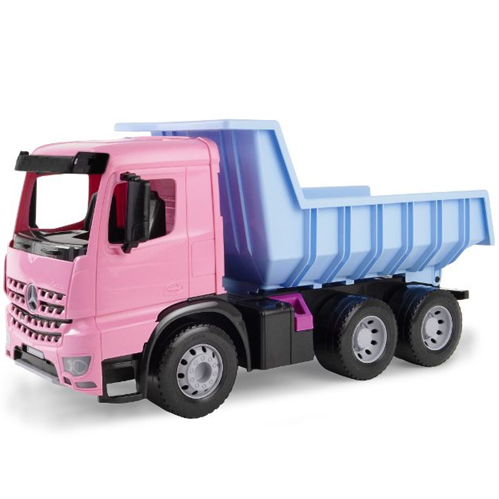 LENA: Mercedes-Benz Arocs rózsaszín dömper 67 cm kép 1