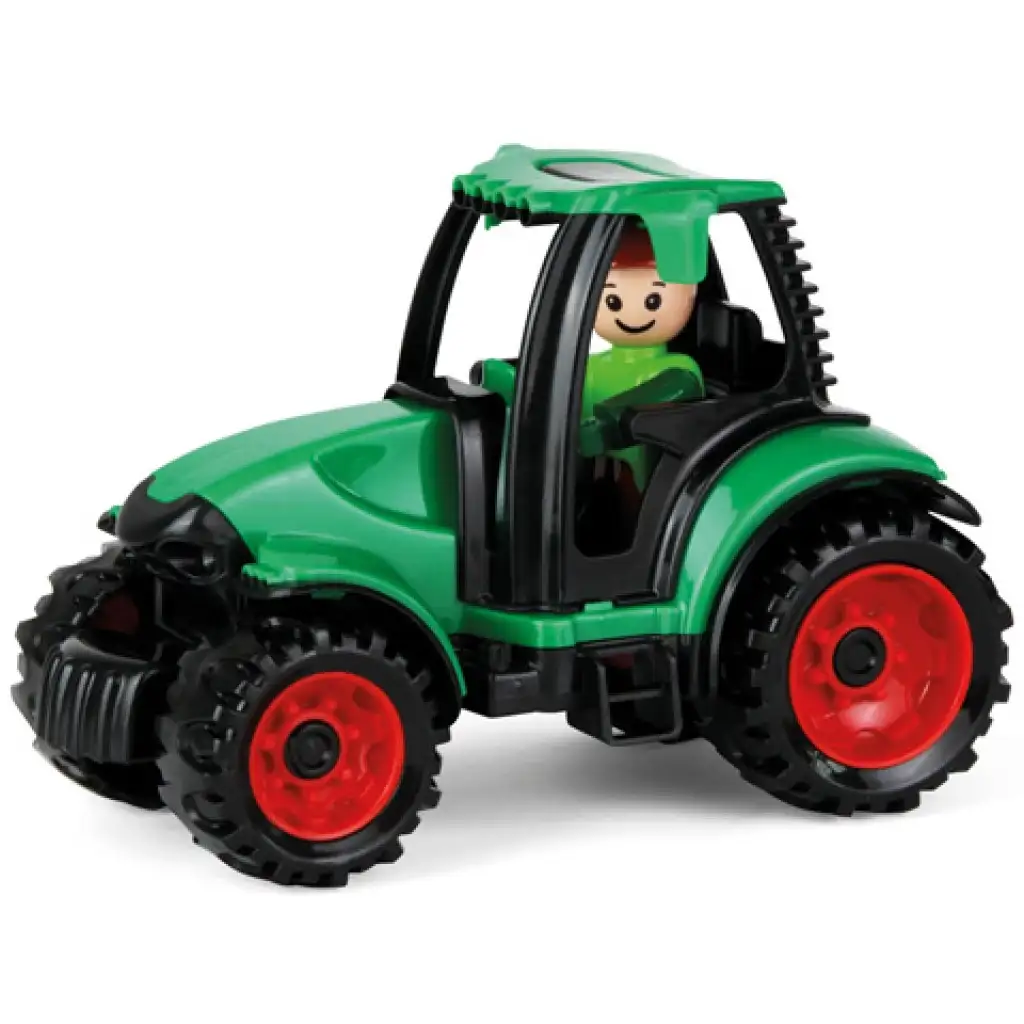 LENA: Truckies traktor figurával 17cm kép 1