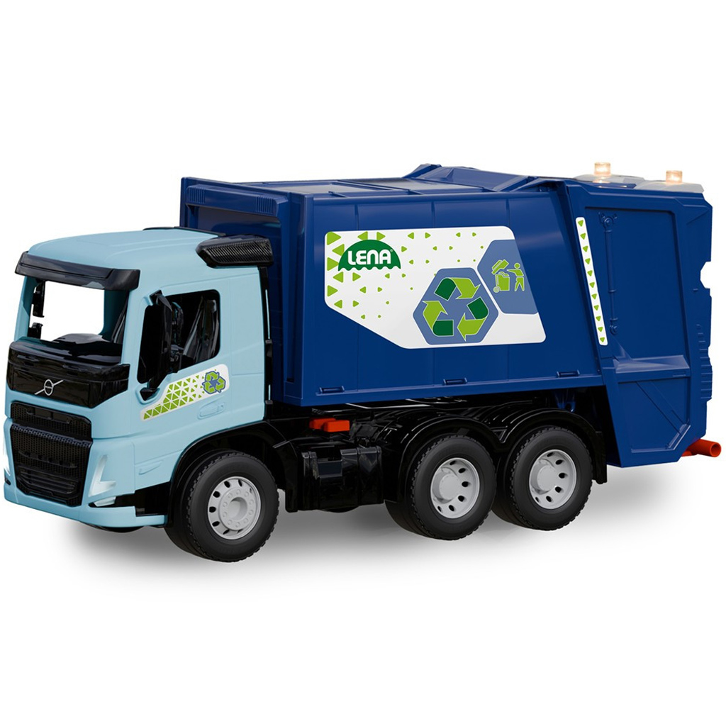 LENA: Worxx Volvo FMX kukásautó dobozos 54cm kép 2