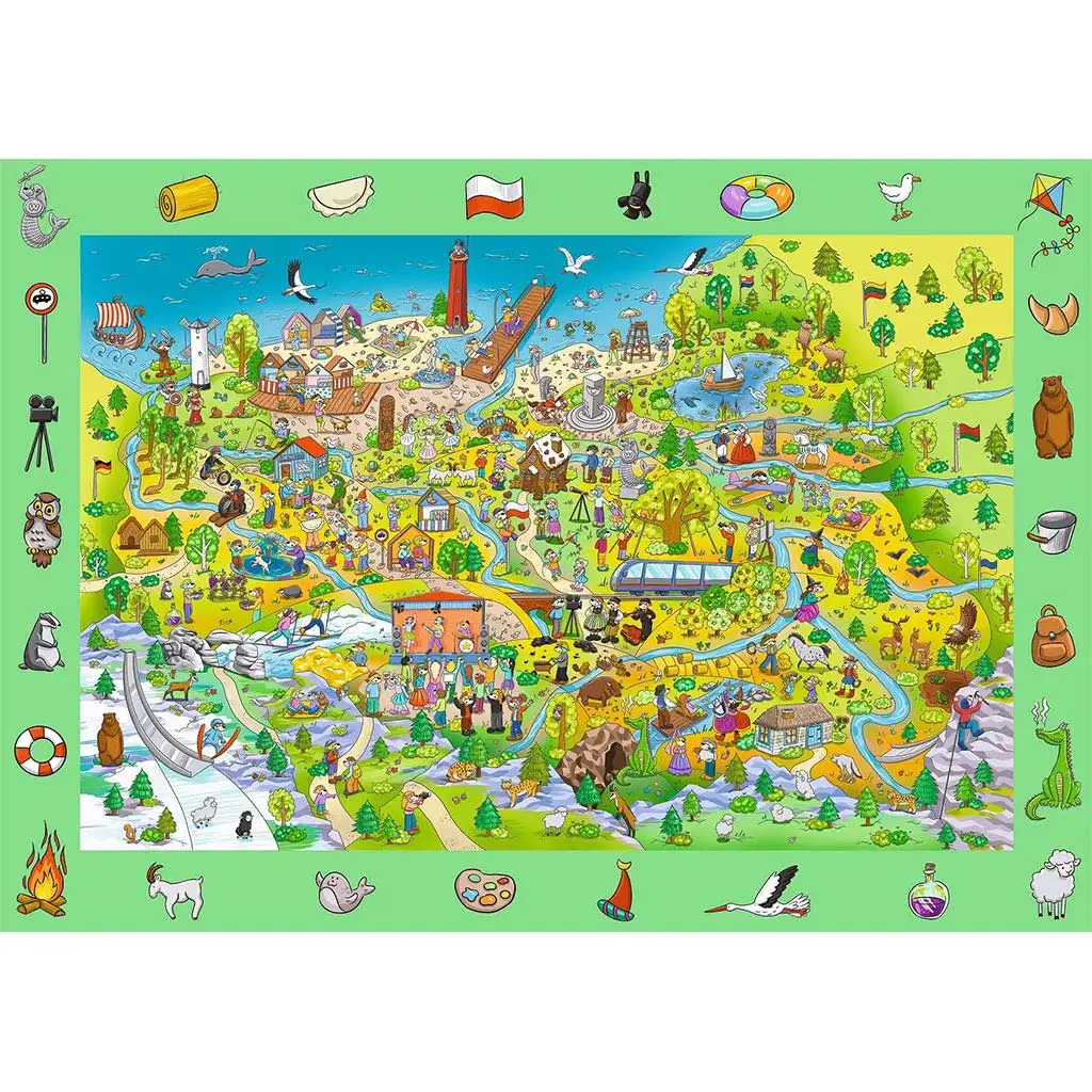 Spy Guy 100db-os puzzle Lengyelország - Trefl kép 2