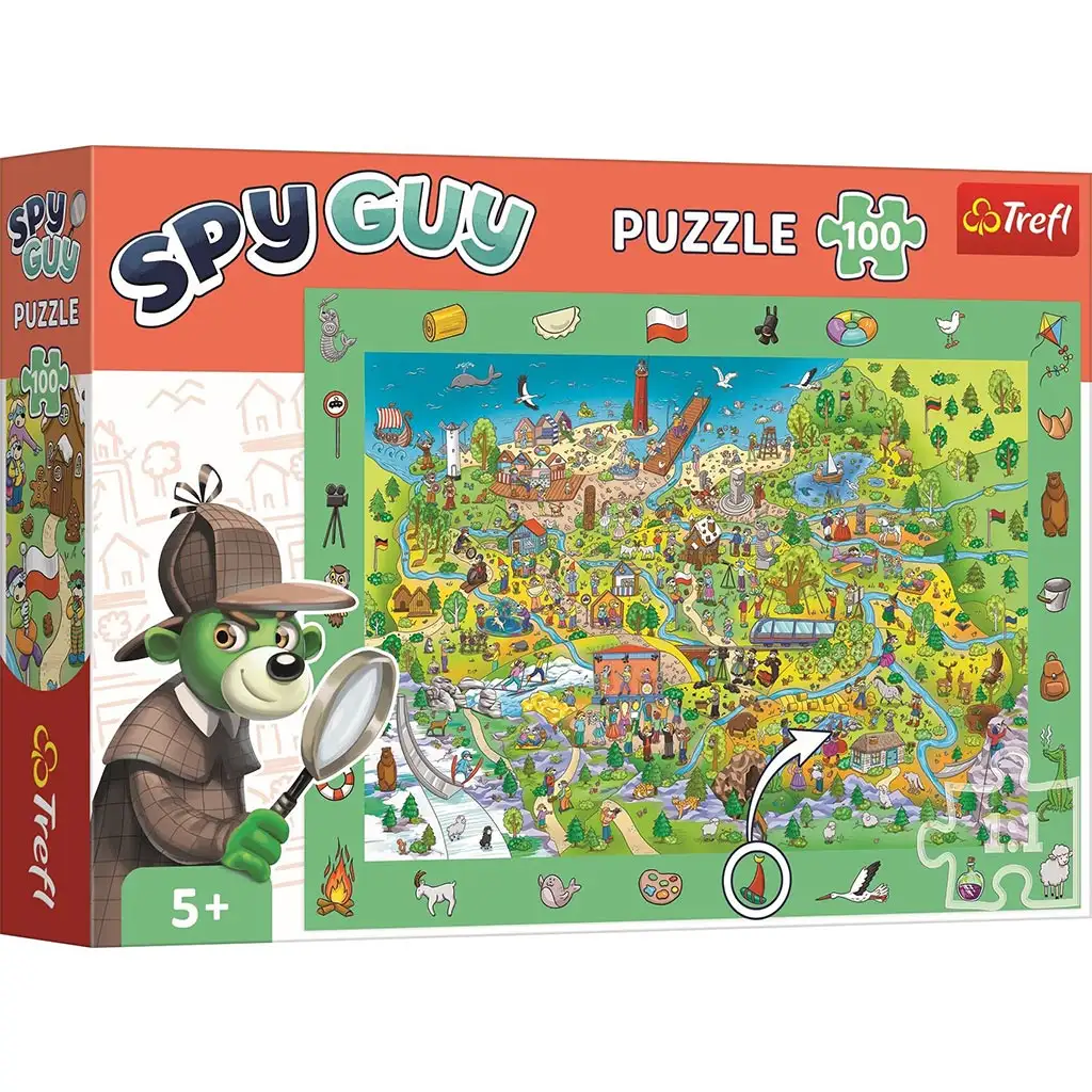 Spy Guy 100db-os puzzle Lengyelország - Trefl kép 1