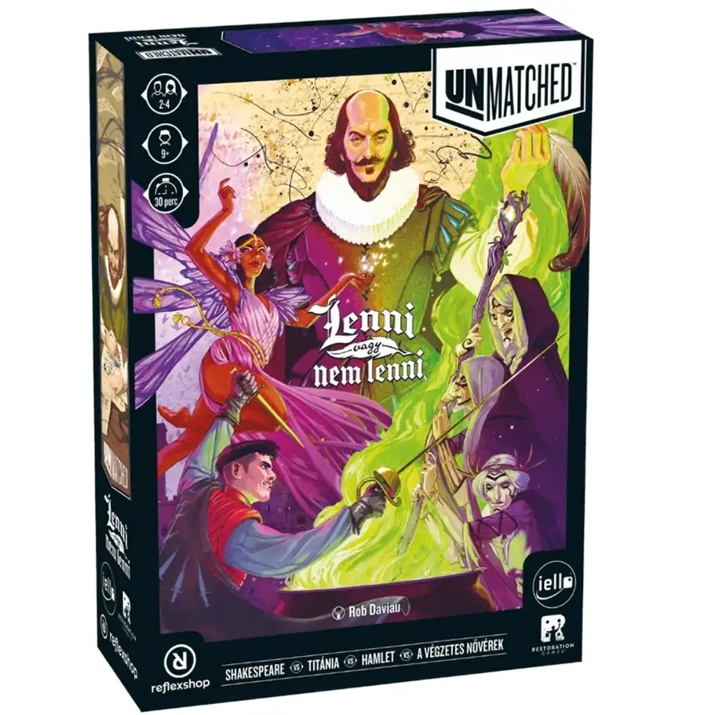 Unmatched: Lenni vagy nem lenni társasjáték kép 1