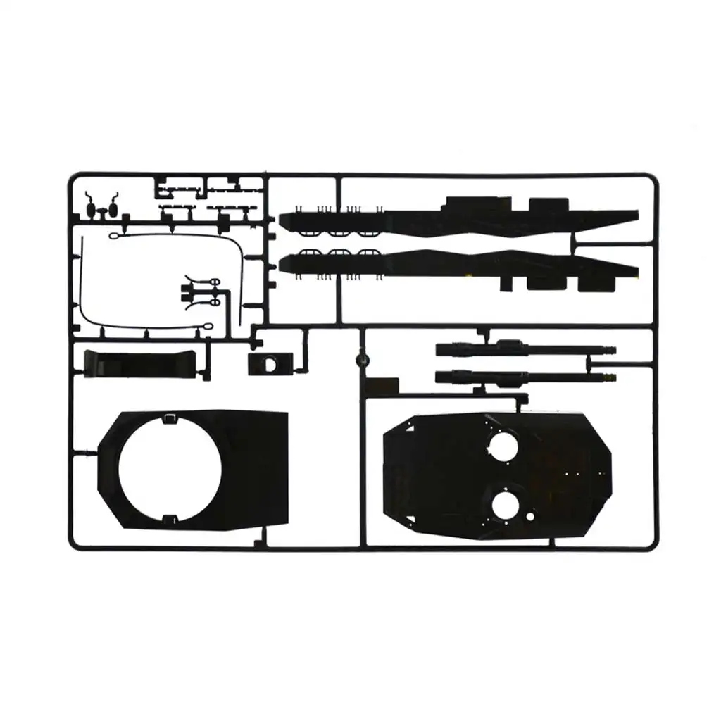 Italeri 1/35 Leopard 2A4 tank makett kép 6