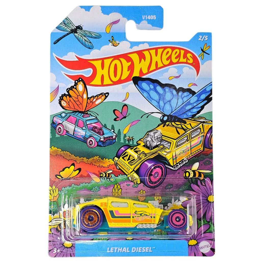 Hot Wheels Spring Series: Lethal Diesel kisautó 1/64 - Mattel kép 1