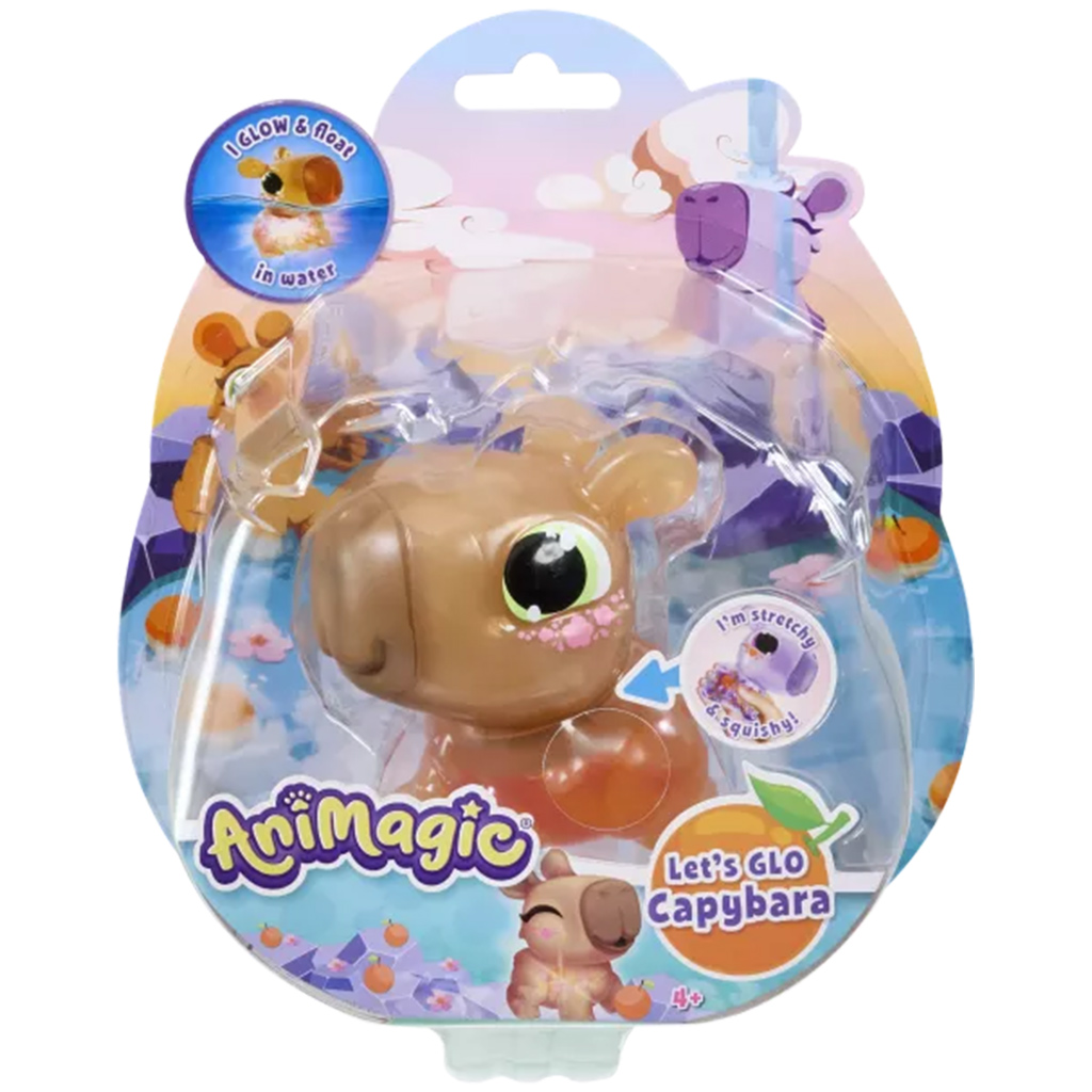 Let's Glo Capybara - világító vízipajtás, többféle változatban 1db kép 1