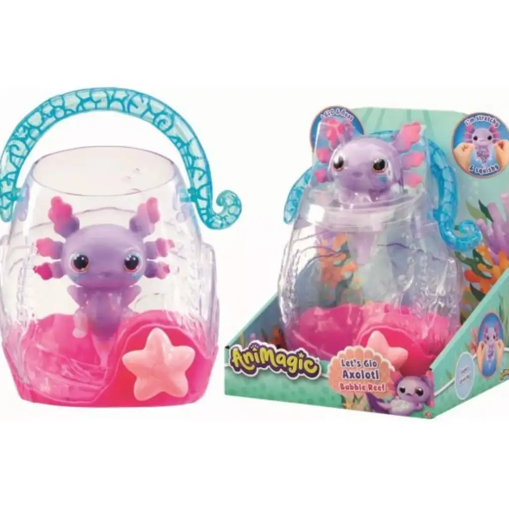 Let’s Glo Axolotl: Világító vízipajtás szett kép 1