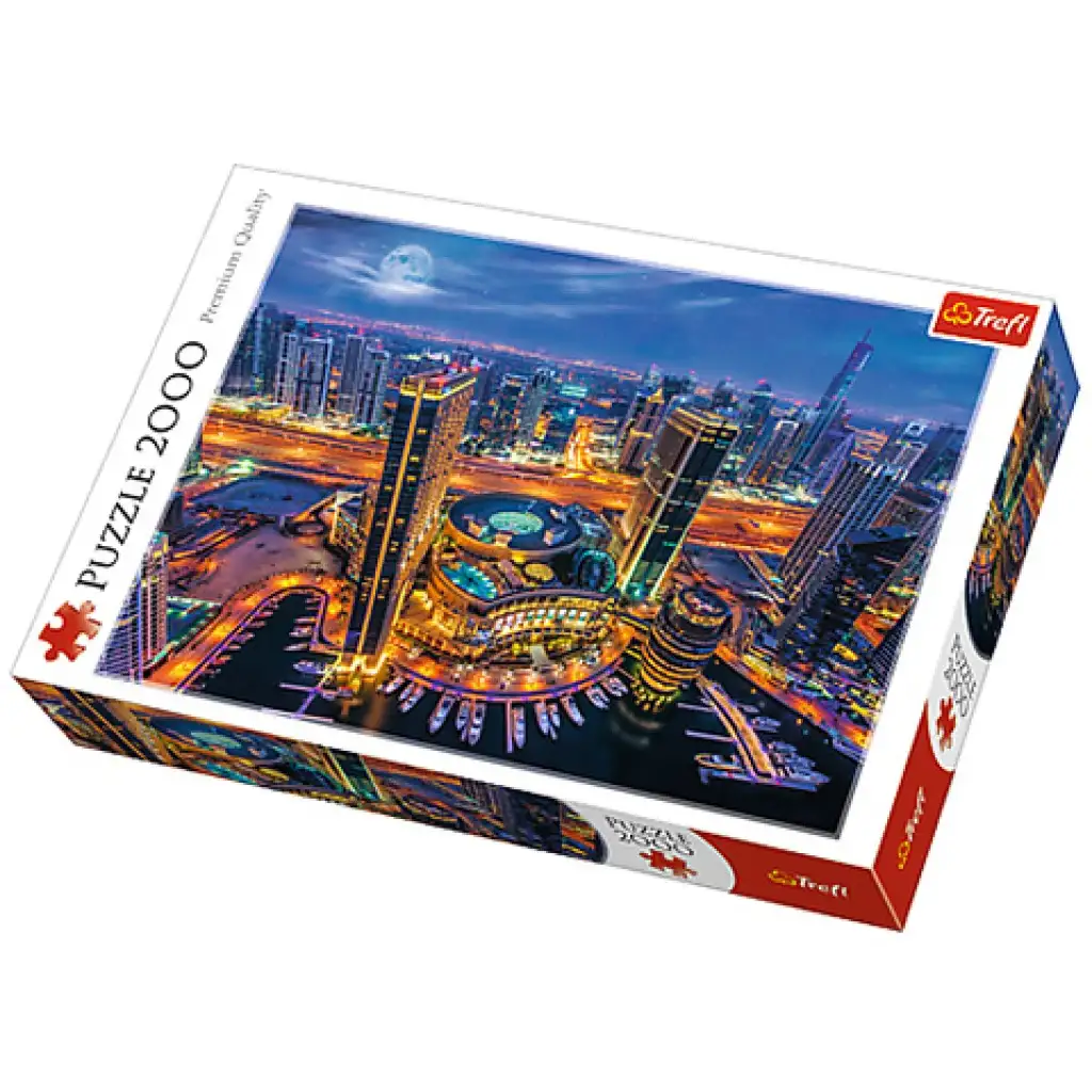 Dubaj fényei puzzle 2000db-os - Trefl kép 1