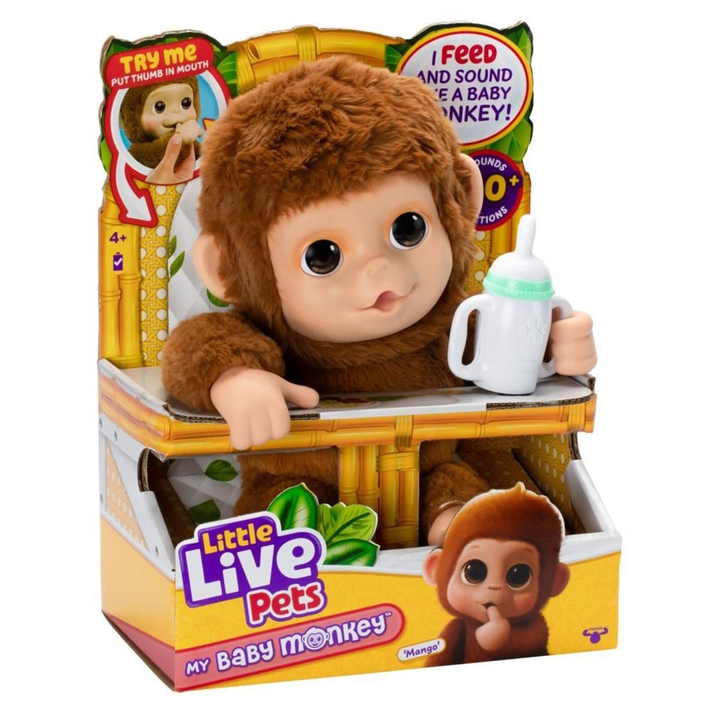 Little Live Pets: Mangó, az interaktív maki babám kép 1