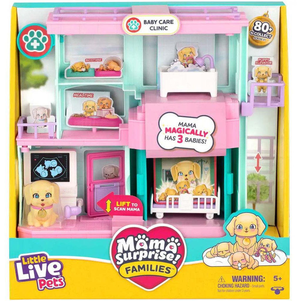Little Live Pets: Mama Surprise - Klinika játékszett kép 1
