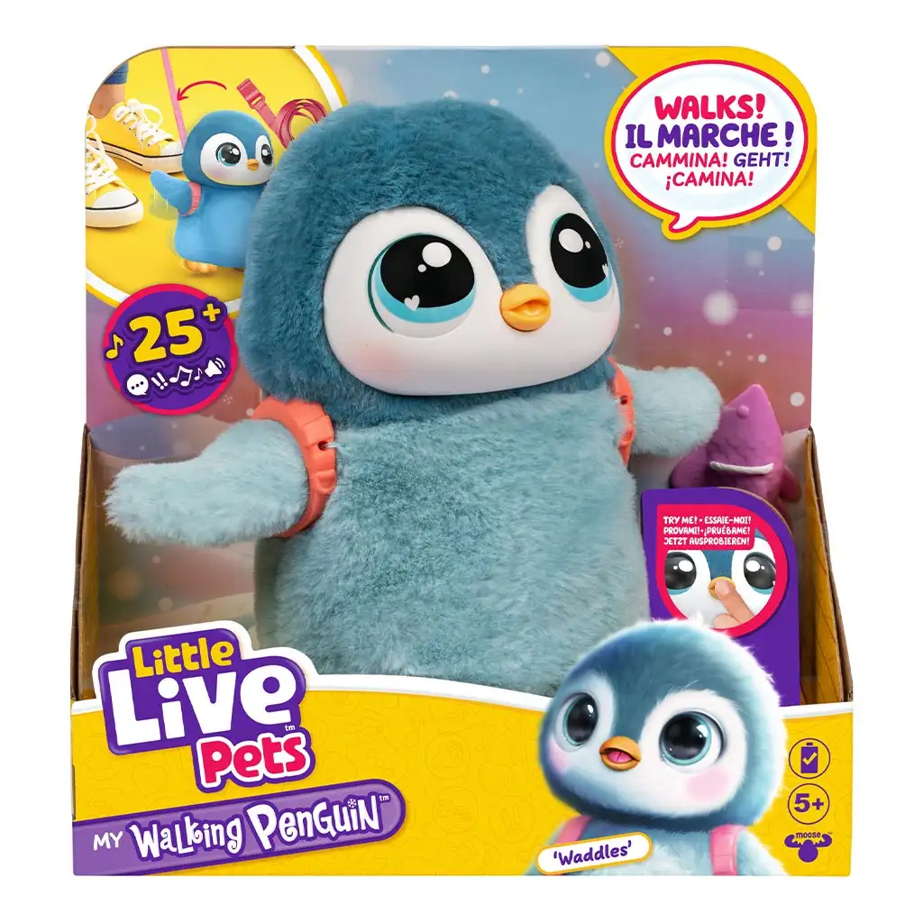 Little Live Pets: Sétáló interaktív Pingvin kép 1