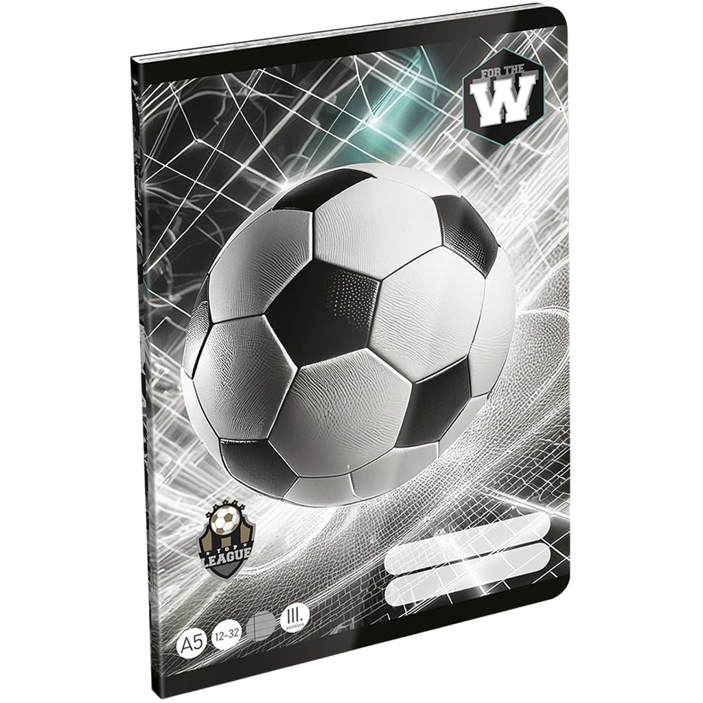ICO: Lizzysuli Top League FTW 3. osztályos vonalas füzet A/5 12-32 kép 1