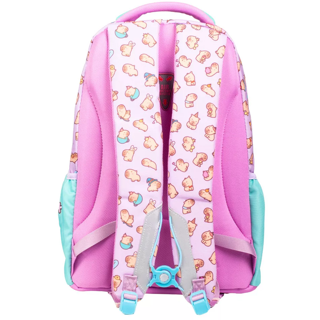 ICO: LizzySuli Lollipop Capybara Active+ ergonomikus iskolatáska, hátizsák 30x43x21,5 cm kép 4