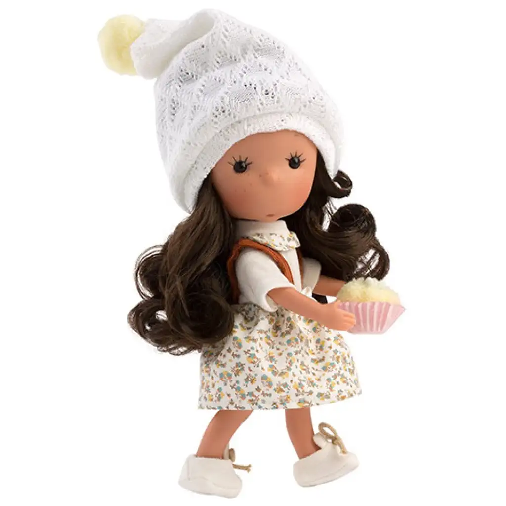 Llorens: Miss Minis Lucy Moon 26cm-es baba süteménnyel kép 1
