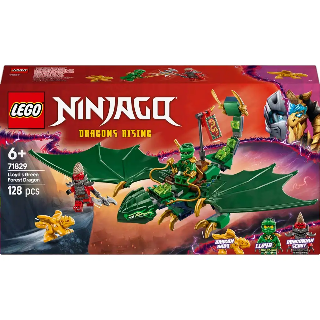 LEGO® Ninjago: Lloyd zöld, erdei sárkánya (71829) kép 1