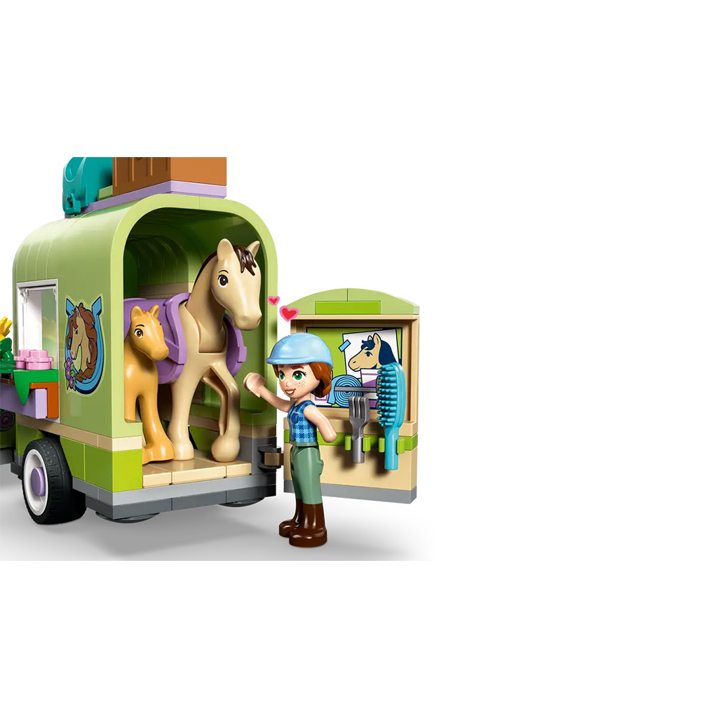 LEGO® Friends: Ló- és csikószállító utánfutó (42695) kép 6
