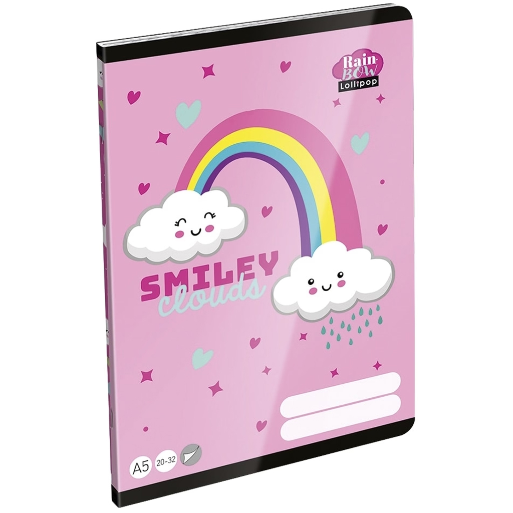 ICO: Lizzysuli Lollipop Rainbow sima füzet A/5 20-32 kép 1
