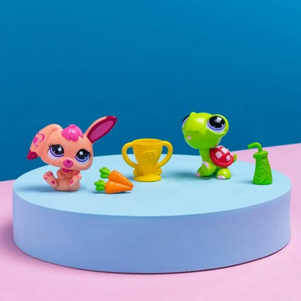 Littlest Pet Shop: Relay Racers - Teknős és Nyuszi figura csomag 2. Széria kép 3