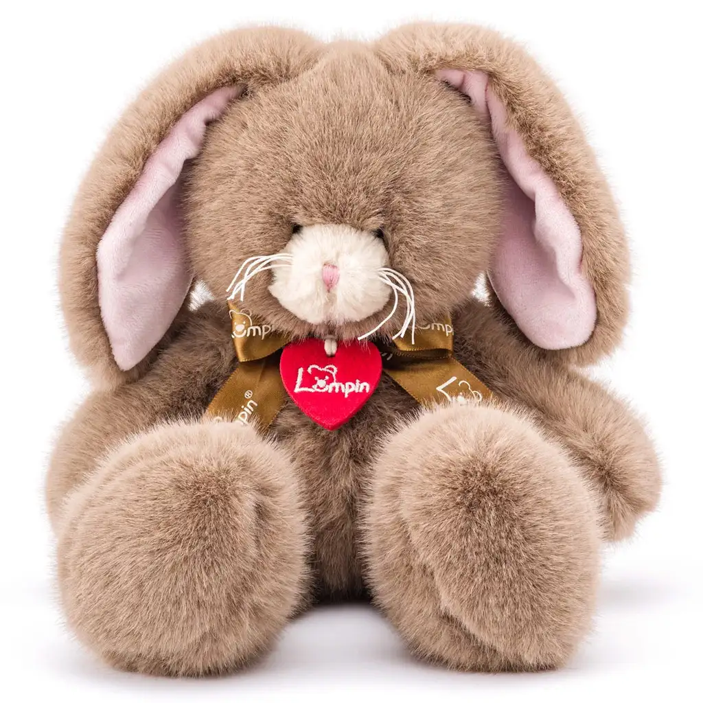 Cappuccino nyuszi plüss figura 36cm - Lumpin kép 1