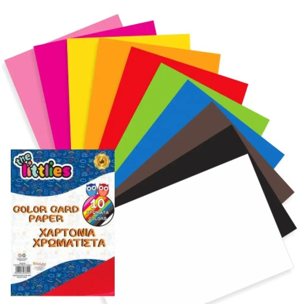 Dekor kartonpapír 10 színnel 35x25cm kép 3
