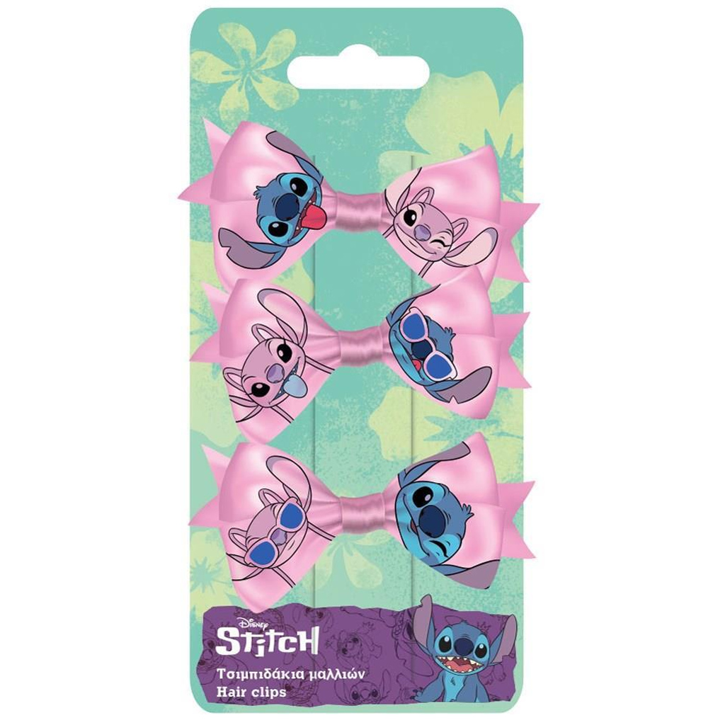 Luna: Lilo & Stitch 3db-os masnis hajcsat szett kép 1