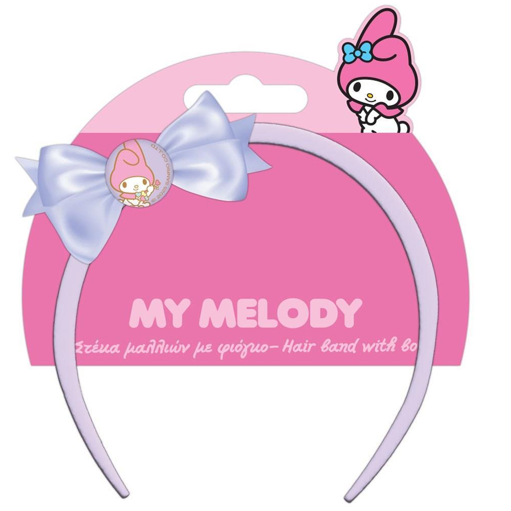 Luna: My Melody mintás hajpánt masnival kép 1