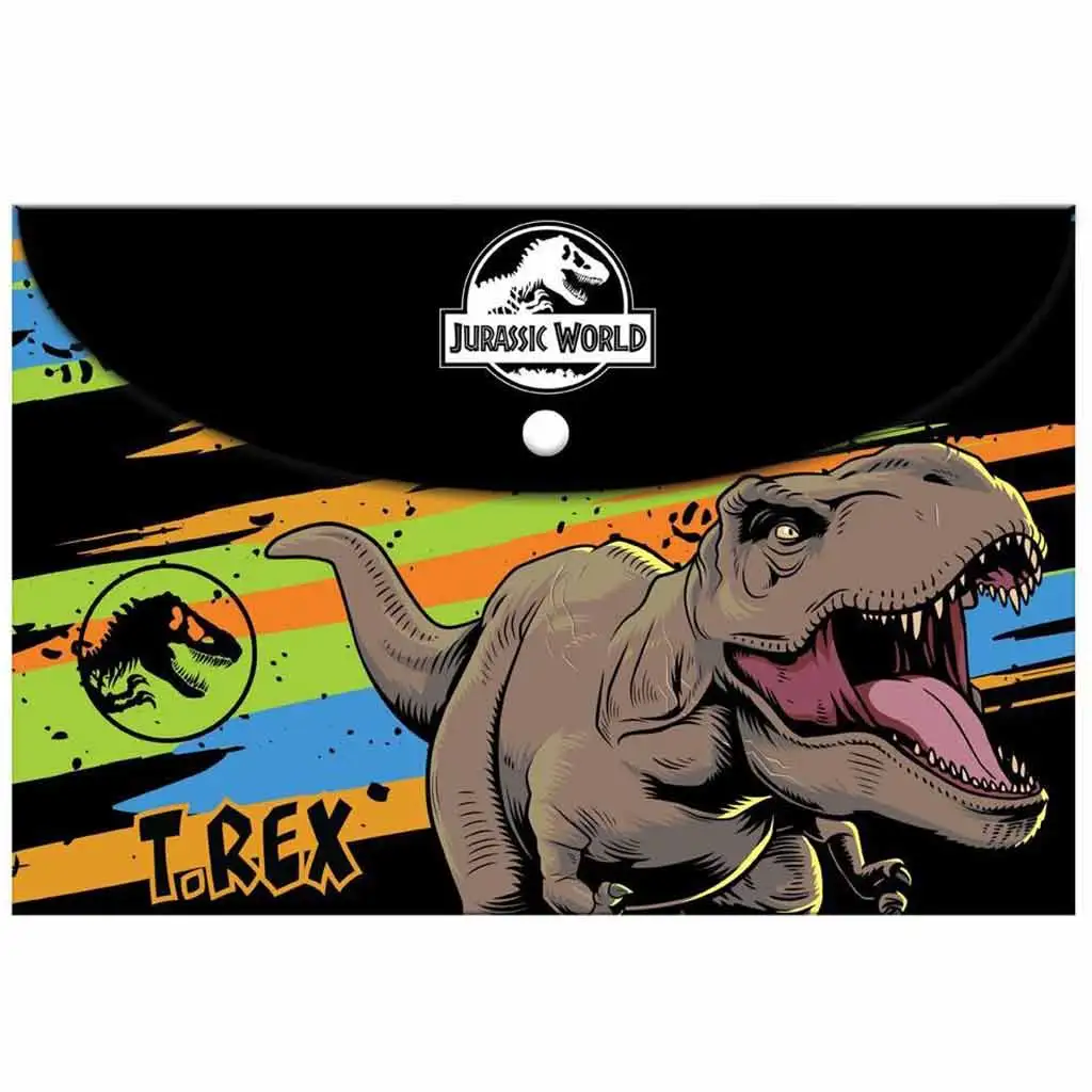 Luna: Jurassic World patentos műanyag irattartó mappa A/4-es méretben kép 1