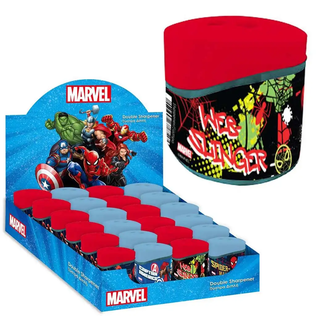 Bosszúállók: Pókember Web Slinger kétlyukú tartályos hegyező 1db kép 1