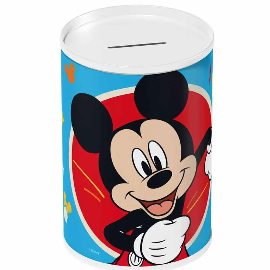 Luna: Mickey egér henger alakú fém persely 10x15cm kép 1