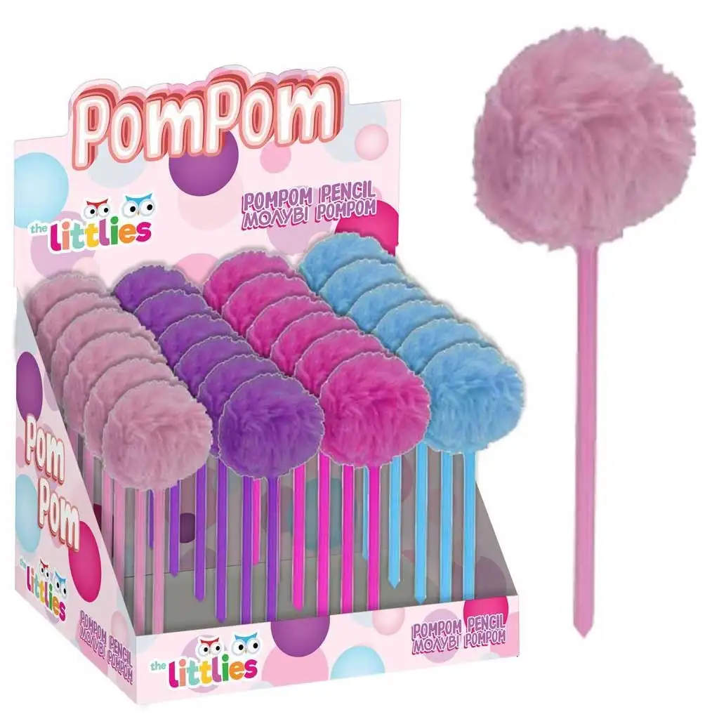 Luna: Pom-Pom grafit ceruza négyféle színben 1db kép 1