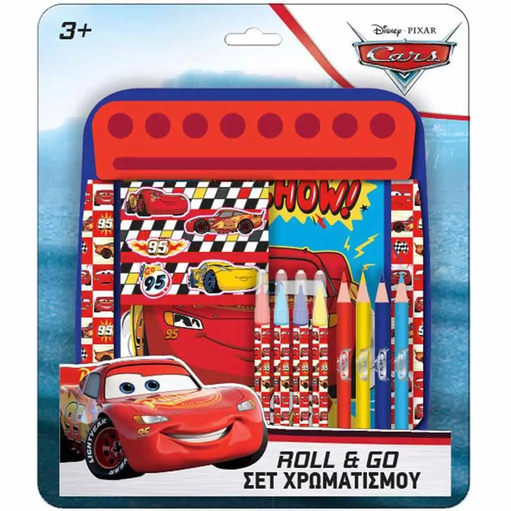 Luna: Roll&Go Disney Verdák színező szett kép 1