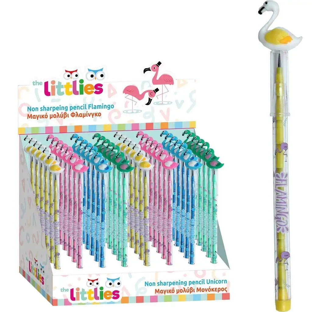 Luna: The Littlies tolóbetétes ceruza flamingós többféle – 1 db kép 1