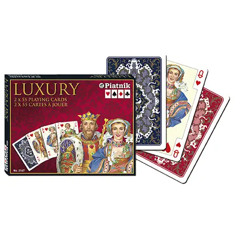 Luxus römi kártya - Luxury 2x55 lap - Piatnik kép 1