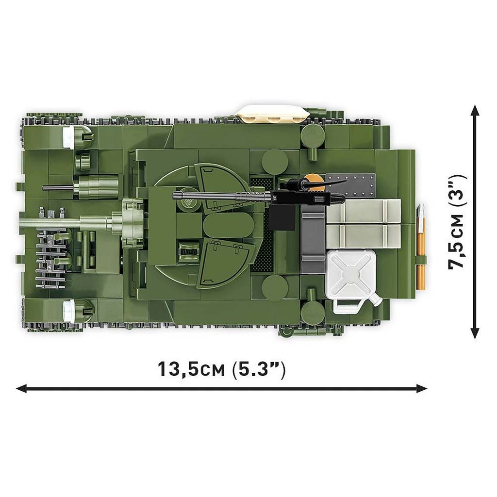 COBI: M3 Stuart tank építőjáték (3129) kép 7