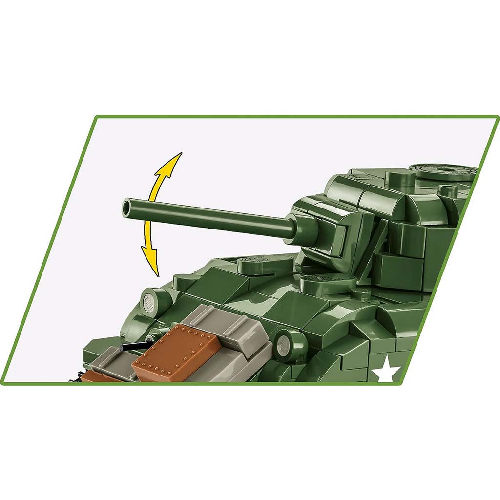 COBI: M4A1 Sherman tank építőjáték (3126) kép 3