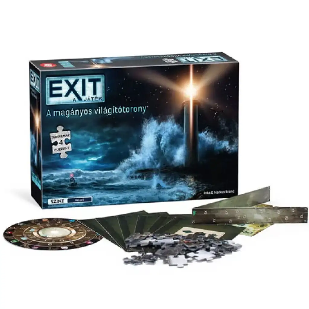 EXIT - A magányos világítótorony puzzle társasjáték - Piatnik kép 1