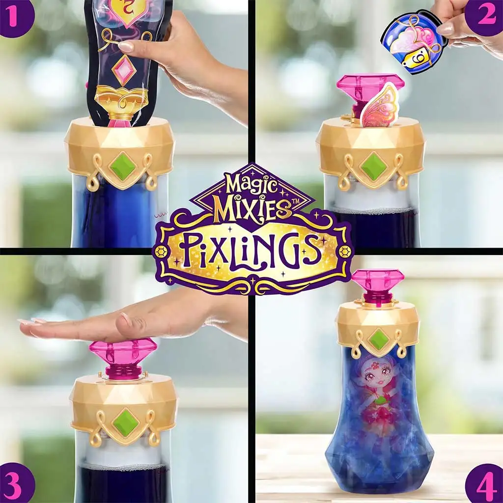 Magic Mixies: Pixlings Faye baba fésülhető hajjal kép 5