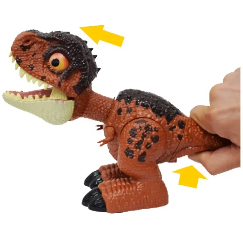 Dino World: Cuki T-Rex bébi dinoszaurusz hangeffektekkel 25cm kép 4