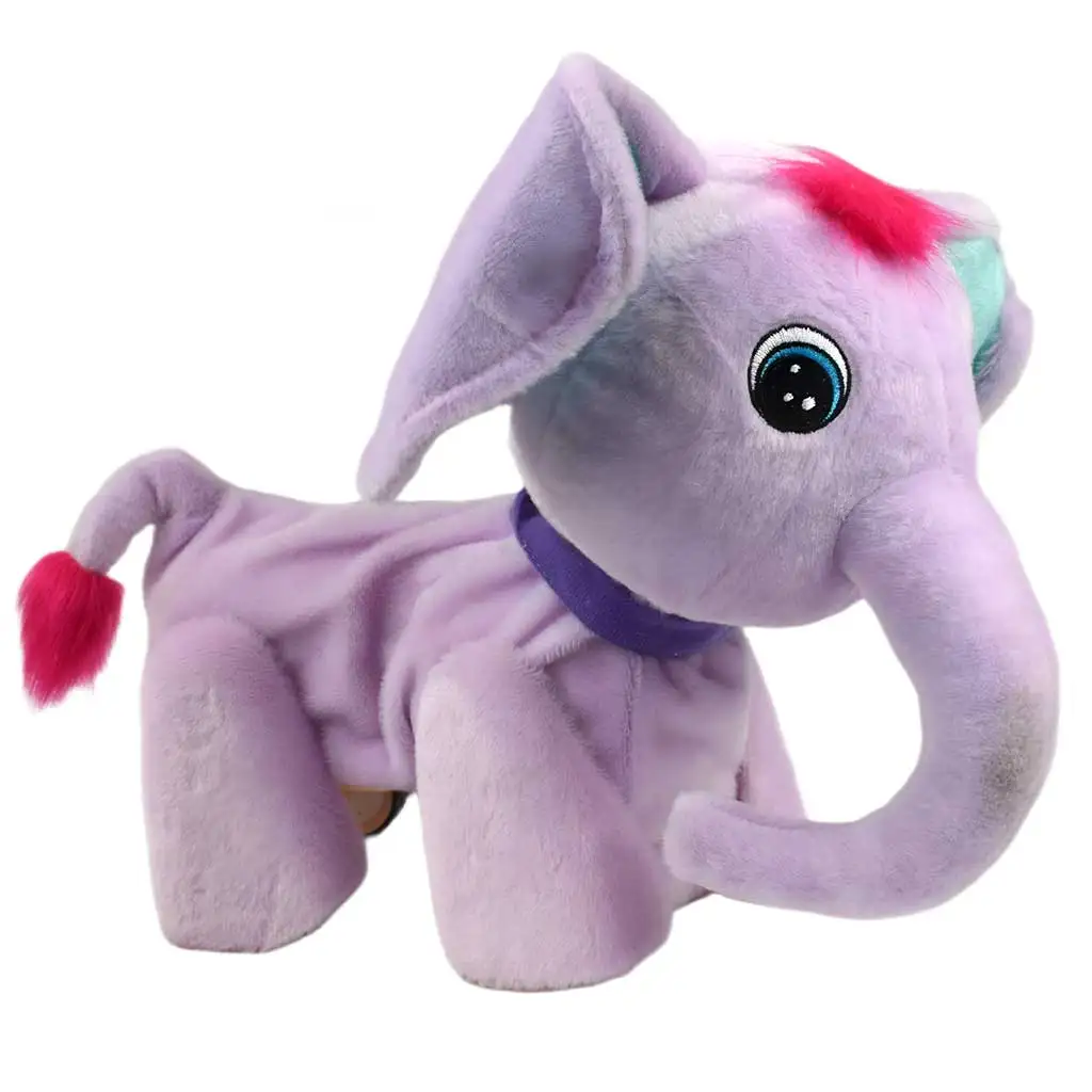 RC Cute Pet: Távirányítós interaktív plüss elefánt kiegészítőkkel 2.4GHz 40cm kép 4