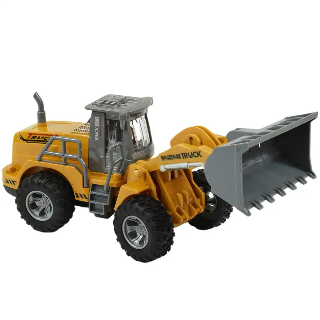 RC Távirányítós buldózer munkagép fényeffektekkel 1/30-as méretarány 22cm kép 3