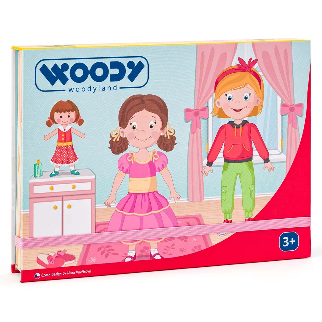 Mágneses kirakó dobozban - Divatszalon - Woodyland kép 1