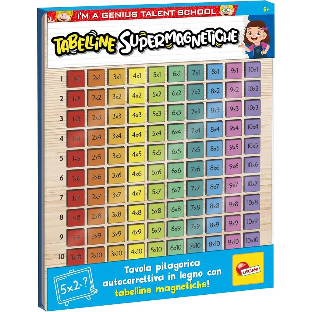 I'm Genius Mágneses szorzótábla - Lisciani kép 1