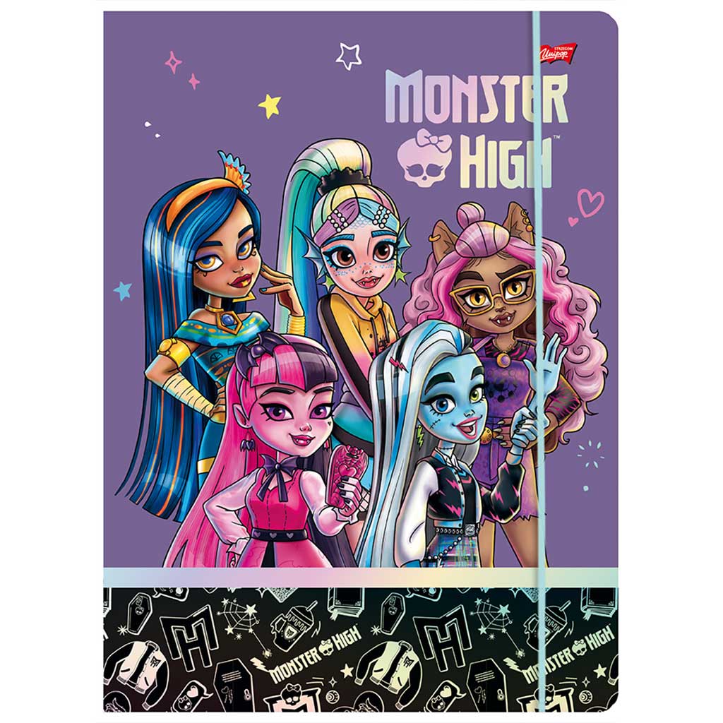 Monster High gumis mappa A/4-es méretben kép 1