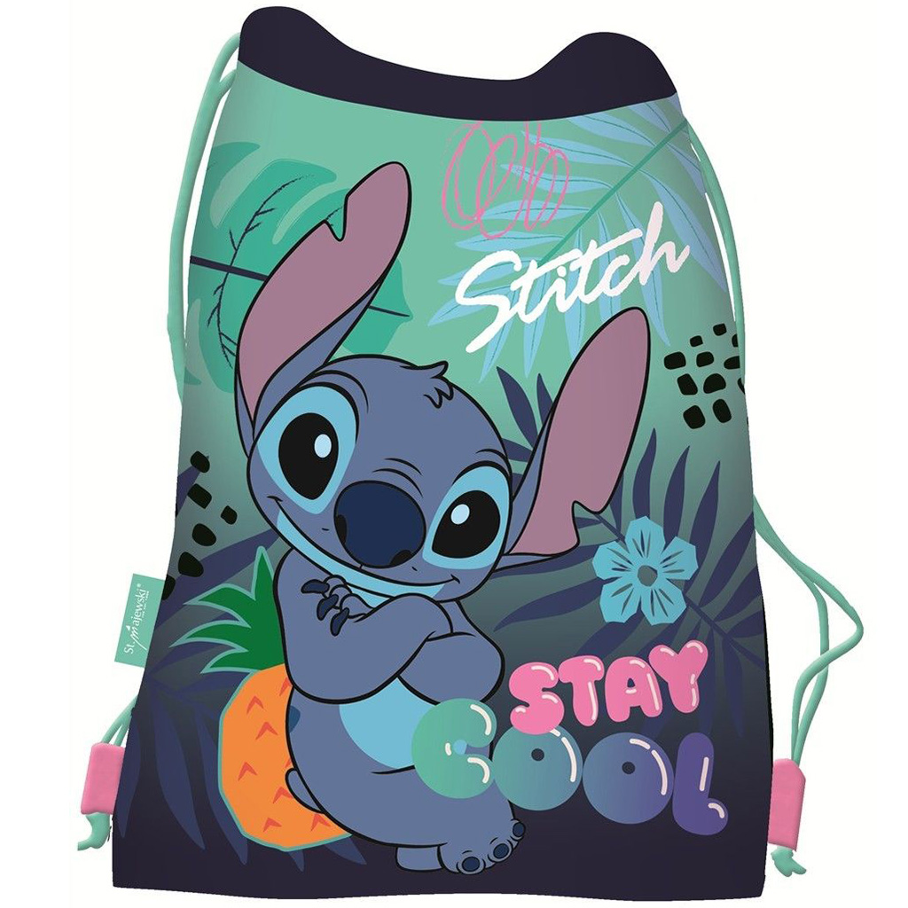 Stitch stay cool tornazsák, sportzsák 42x32cm kép 1