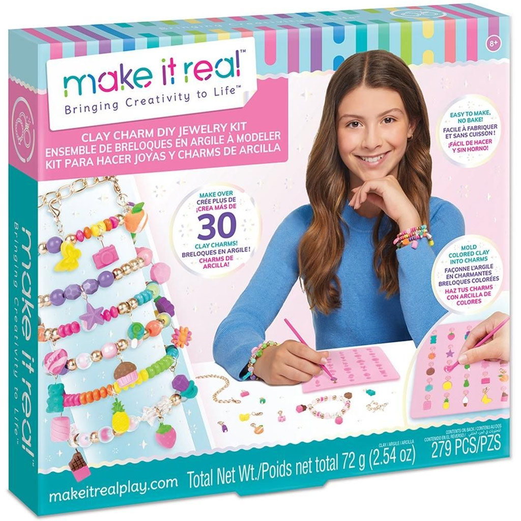 Make It Real: Gyurma charm ékszerkészítő készlet kép 1
