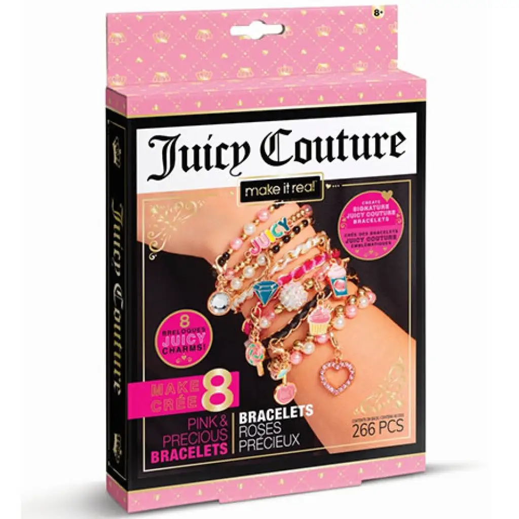 Make It Real: Juicy mini - Pink és pompa karkötők kép 1
