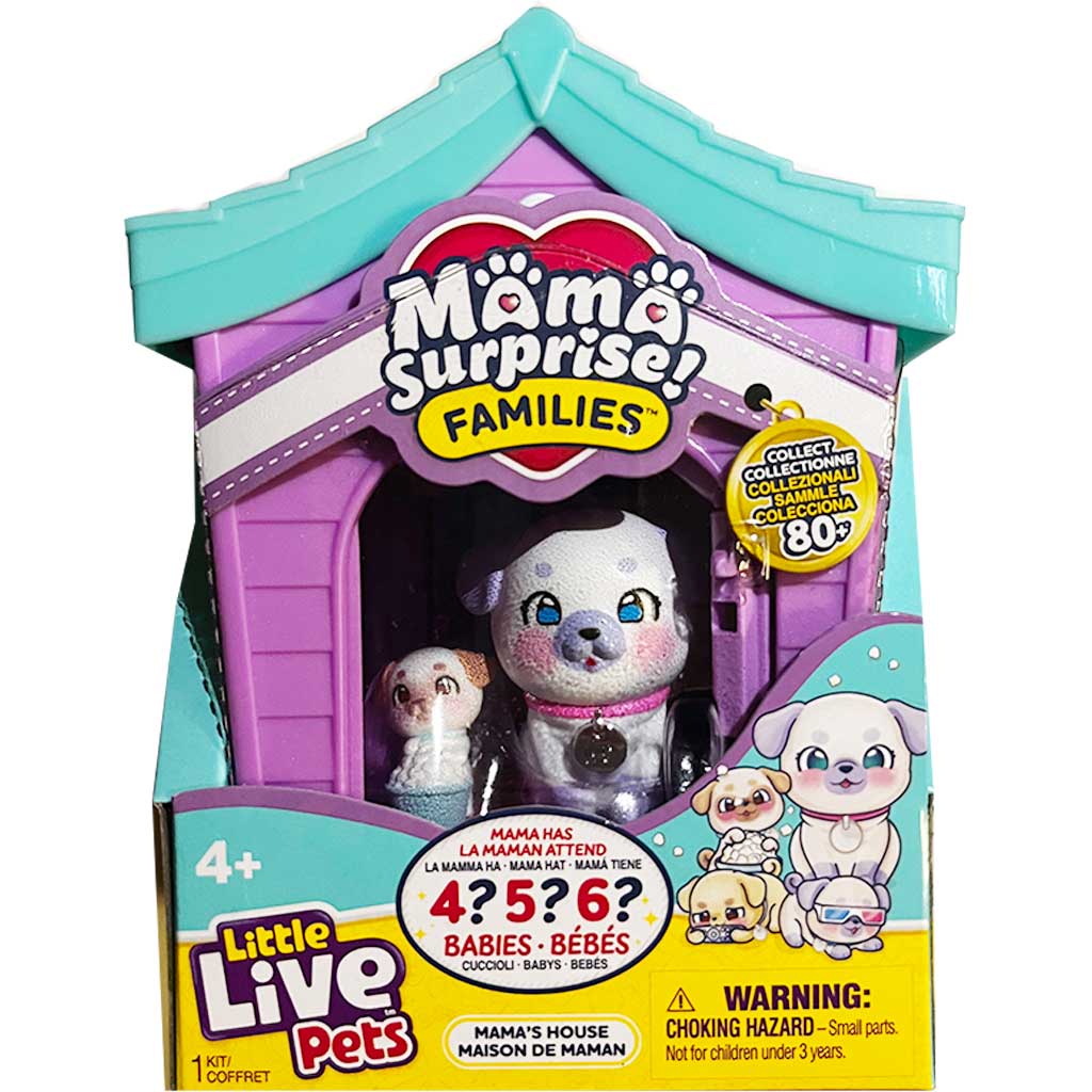 Little Live Pets: Mama Surprise Pug család kép 1